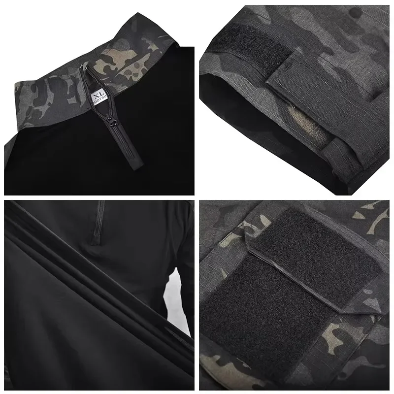 Camisa táctica de combate para hombre – Caza y outdoor - imagen 4