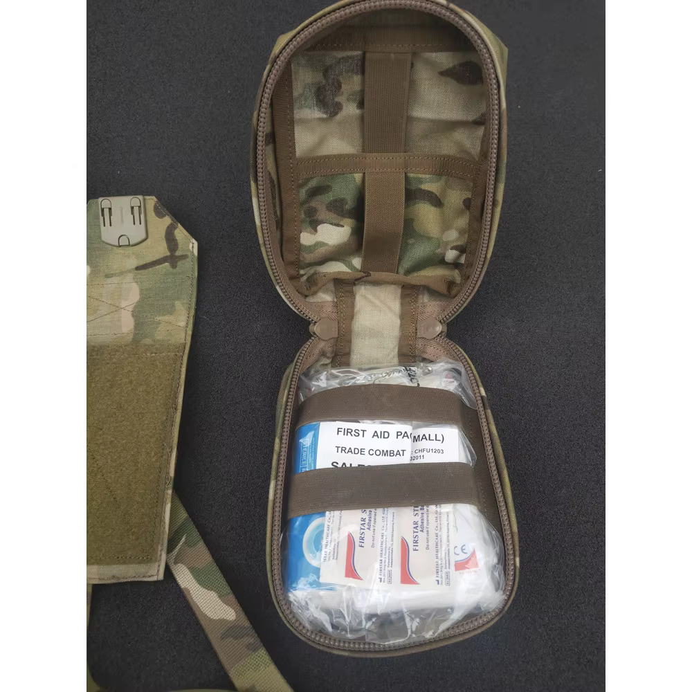Bolsa médica táctica vertical liberación rápida con cubierta - imagen 5