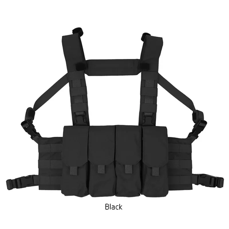 CR05 Portacargadores táctico universal para pecho MOLLE cargadores - imagen 2