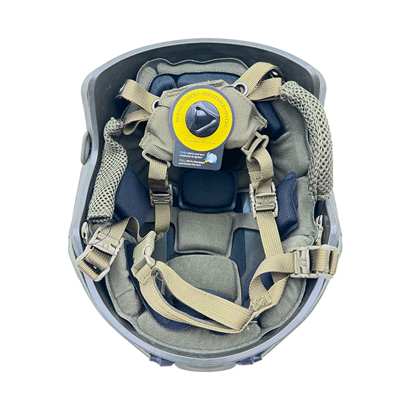 Casco táctico FAST ligero ABS ajustable para airsoft y paintball - imagen 5