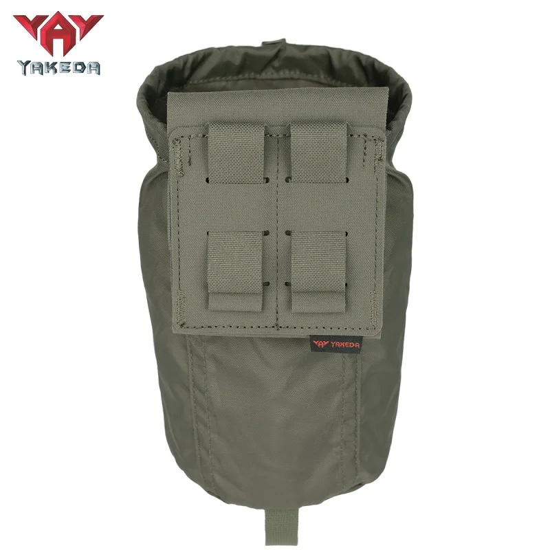 Bolsa táctica plegable anti-infrarrojos de nailon mate, pequeña - imagen 5