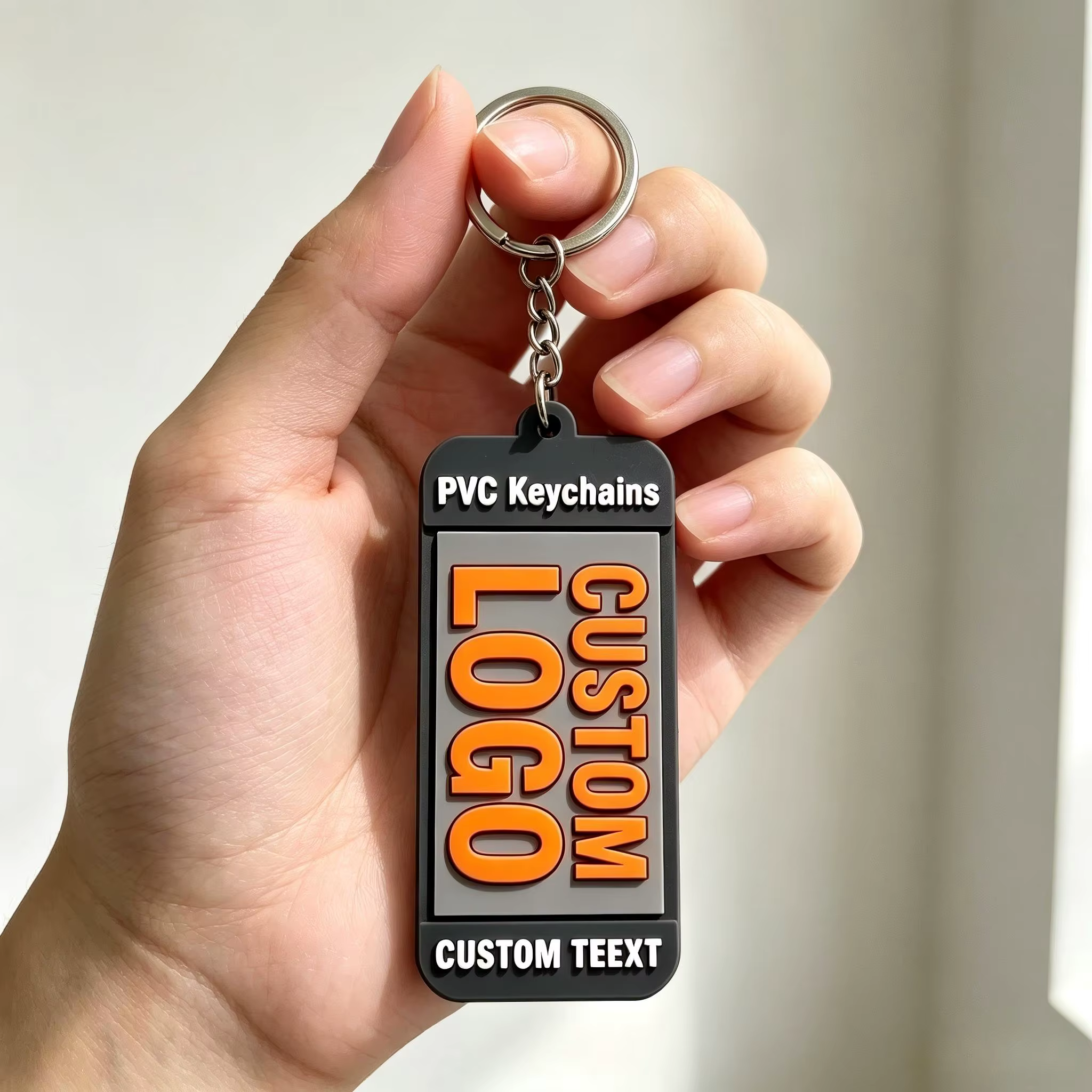 Llavero táctico de PVC personalizado con dibujos animados - imagen 5