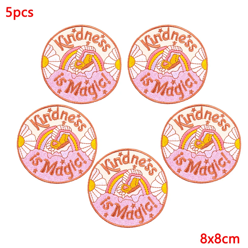 Parches bordados termoadhesivos de doce signos del zodiaco para ropa - imagen 3