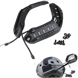 Riel Picatinny montaje rápido para casco táctico – Caza y paintball