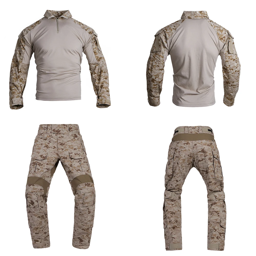 Emersongear G3 uniforme táctico AOR1 camuflaje hombre ripstop - imagen 3
