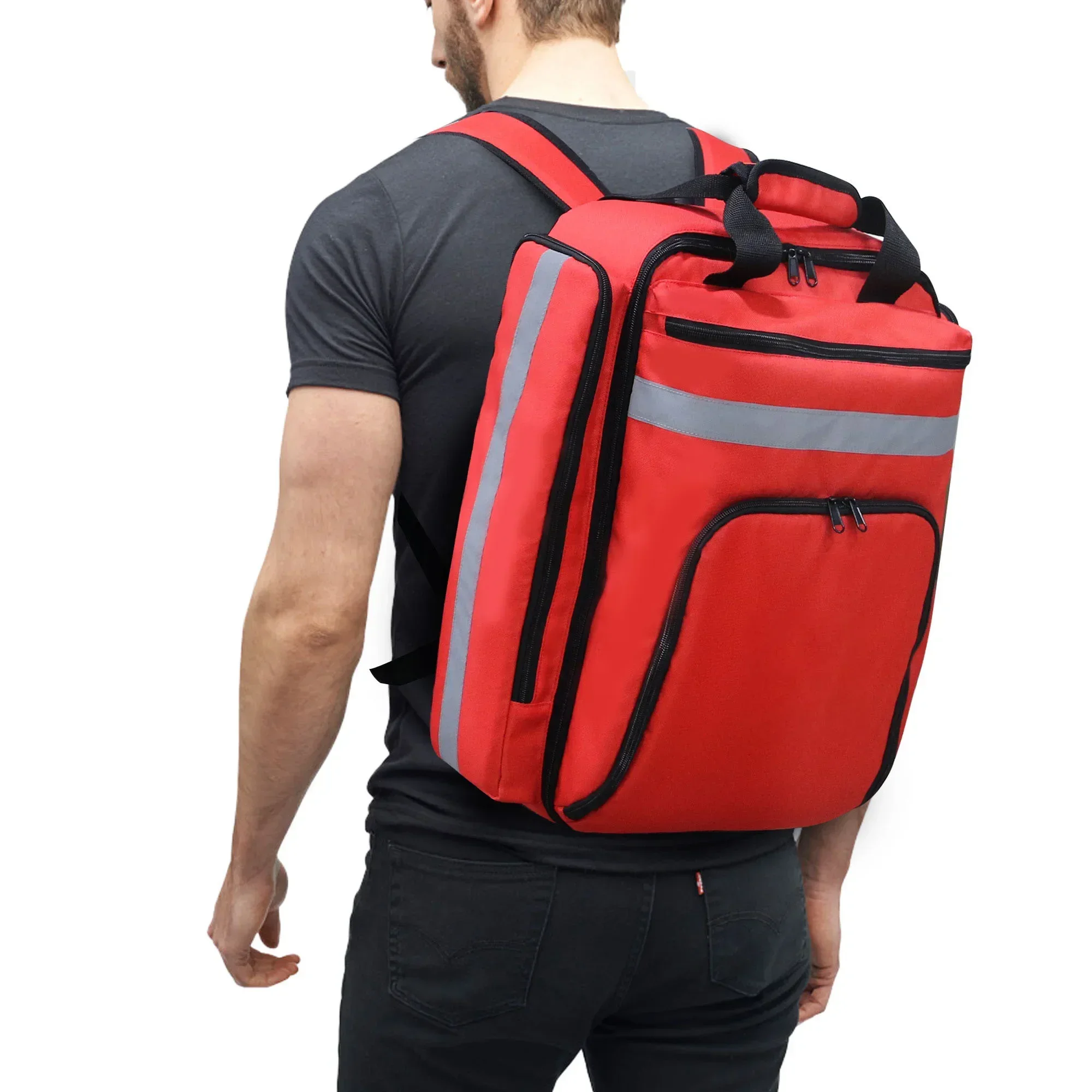 Botiquín de primeros auxilios plegable para emergencia, mochila - imagen 5