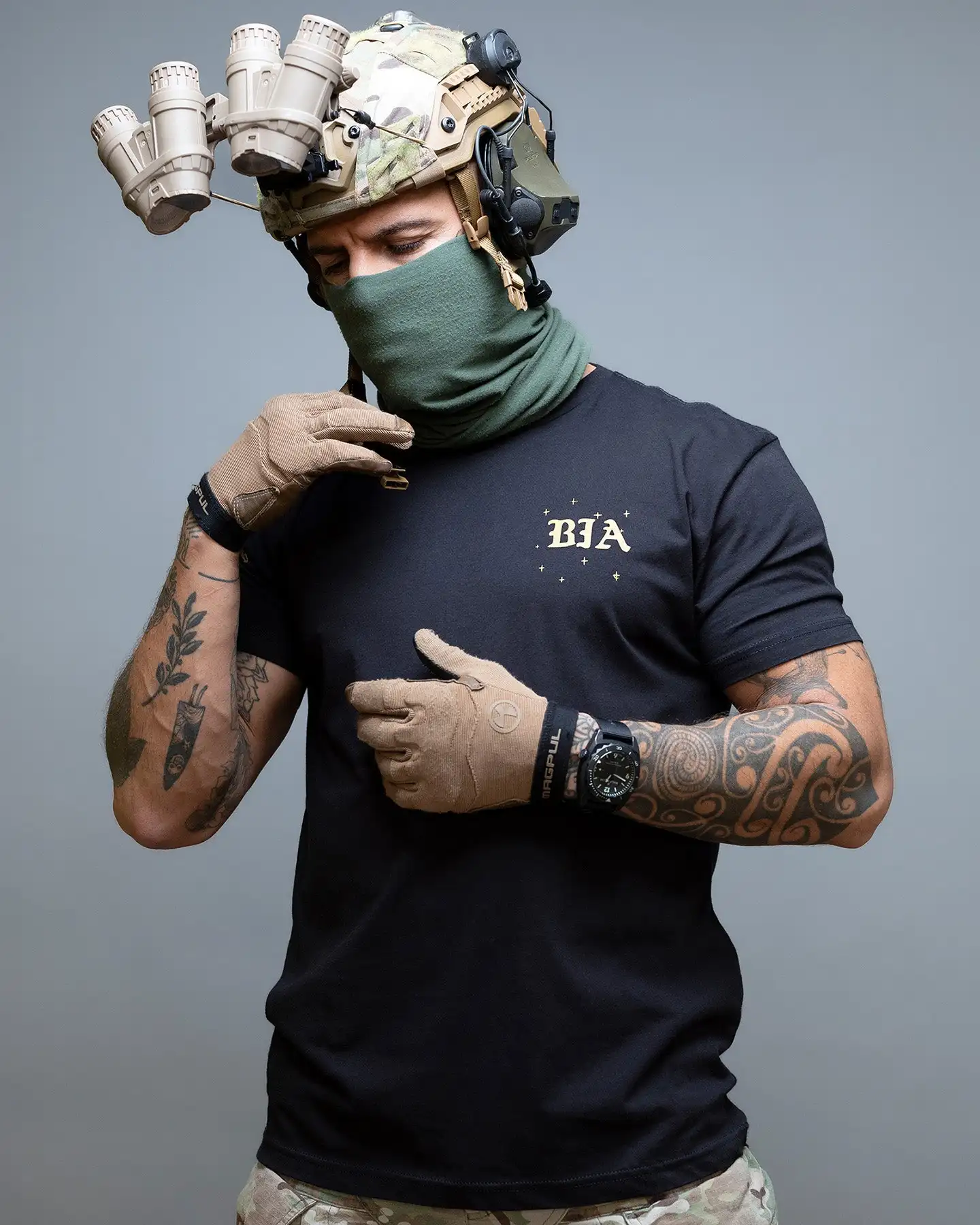 Camiseta de algodón Ojos en las estrellas para deporte