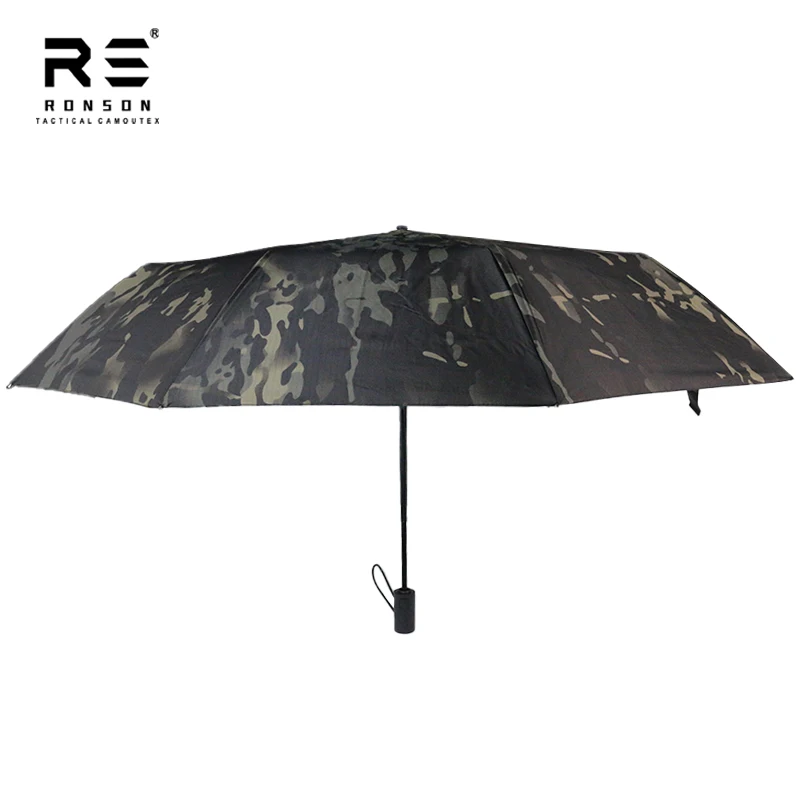 Paraguas táctico Ronson AOR2 camuflaje automático para aire libre - imagen 2