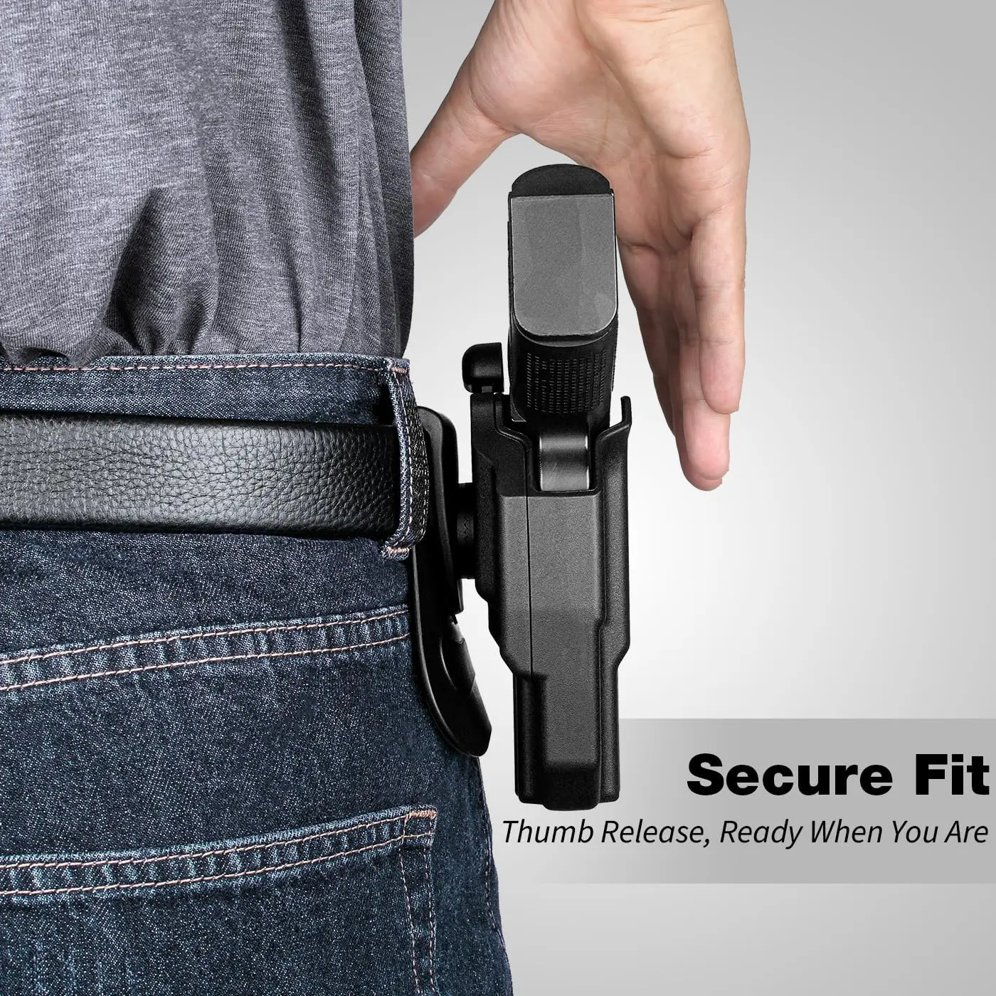 Funda tactica OWB S&W M&P SD9 SD40 M2.0 cinturon - imagen 5