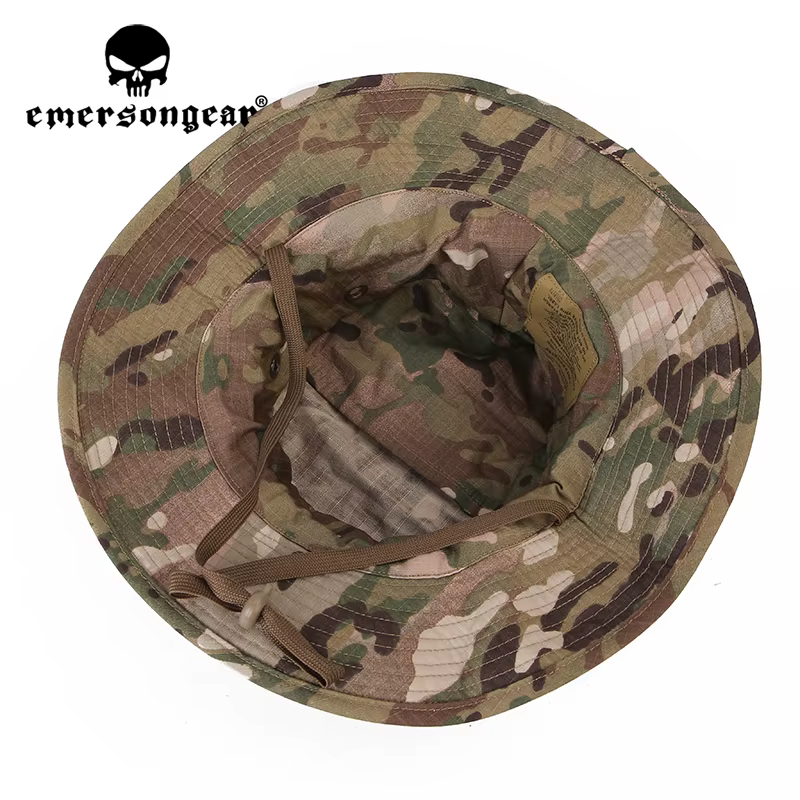 Sombrero Boonie tactico vista lateral