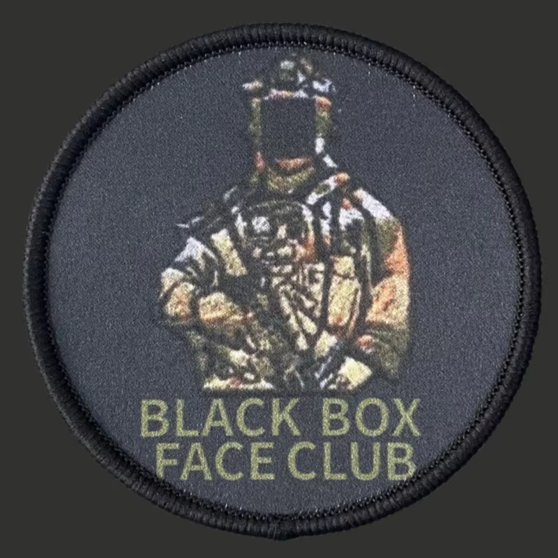 Parche gancho bucle táctico caja negra MOLLE – Compatible mochila - imagen 4