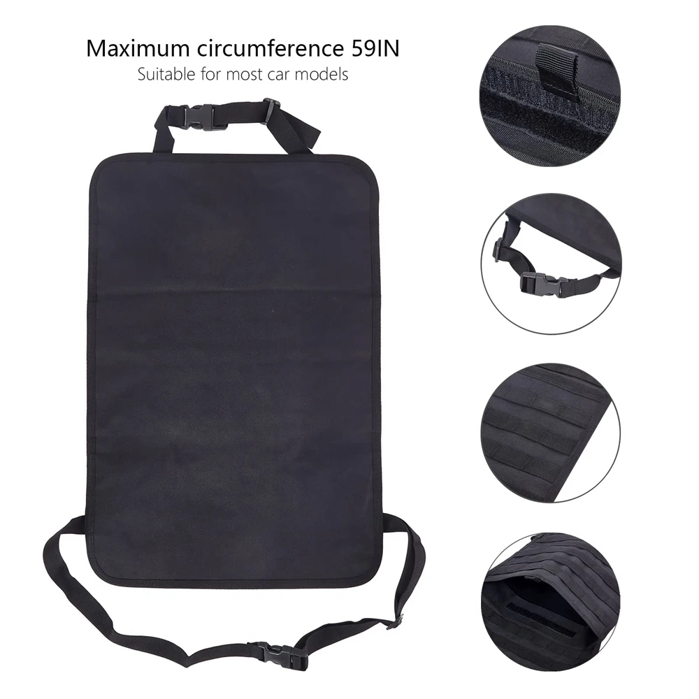 Panel Molle táctico organizador asiento coche nailon a prueba de caídas