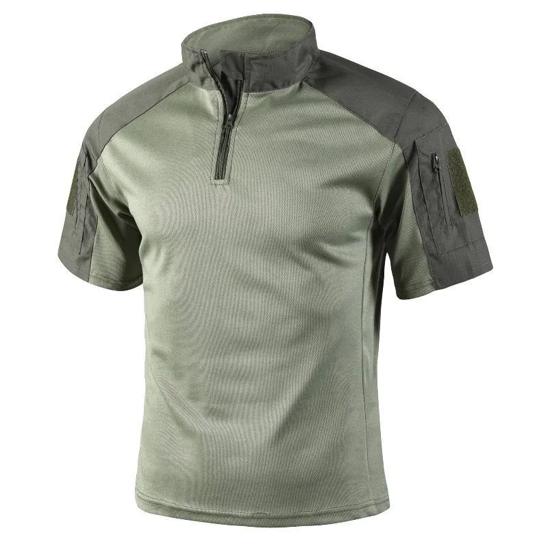 Camiseta táctica camuflaje manga corta secado rápido caza y senderismo - imagen 5