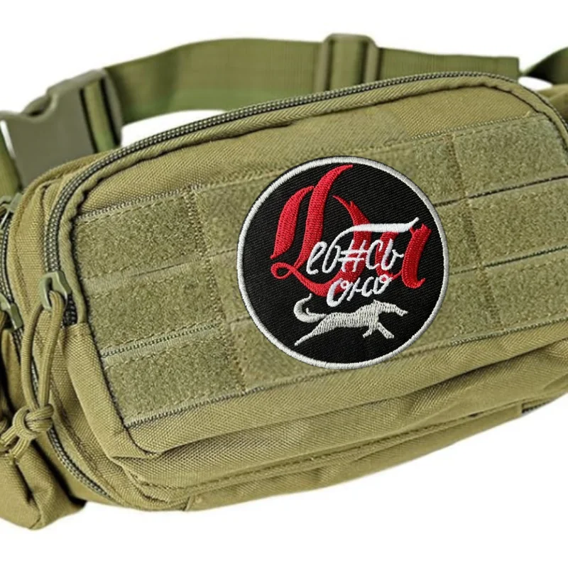 Parche táctico bordado caballo para chaleco MOLLE con velcro - imagen 5
