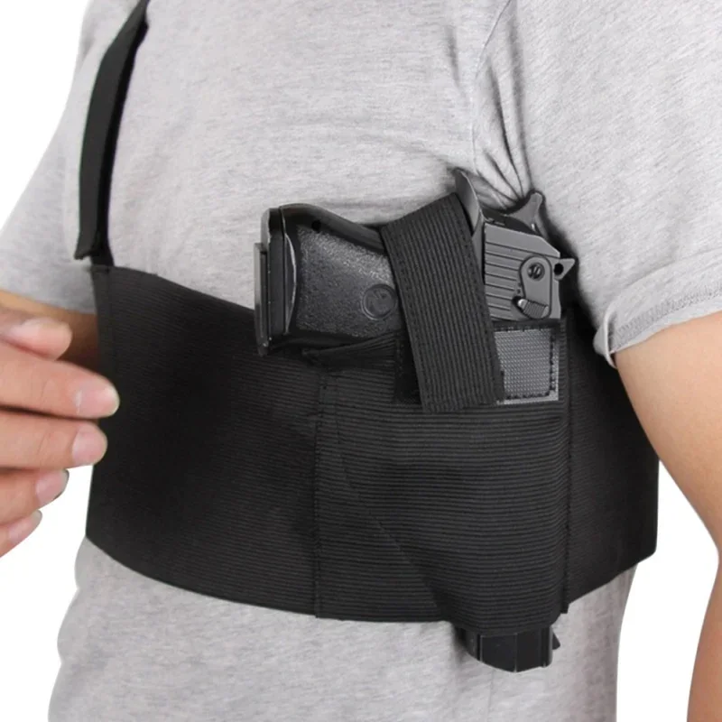 Funda ventral táctica pistola – Portación oculta con portacargadores - imagen 3