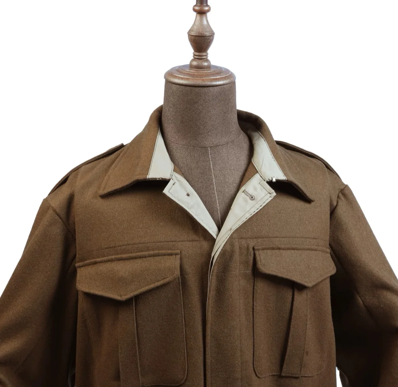 Chaqueta Militar P37 Invierno Retro – Abrigo Táctico Británico