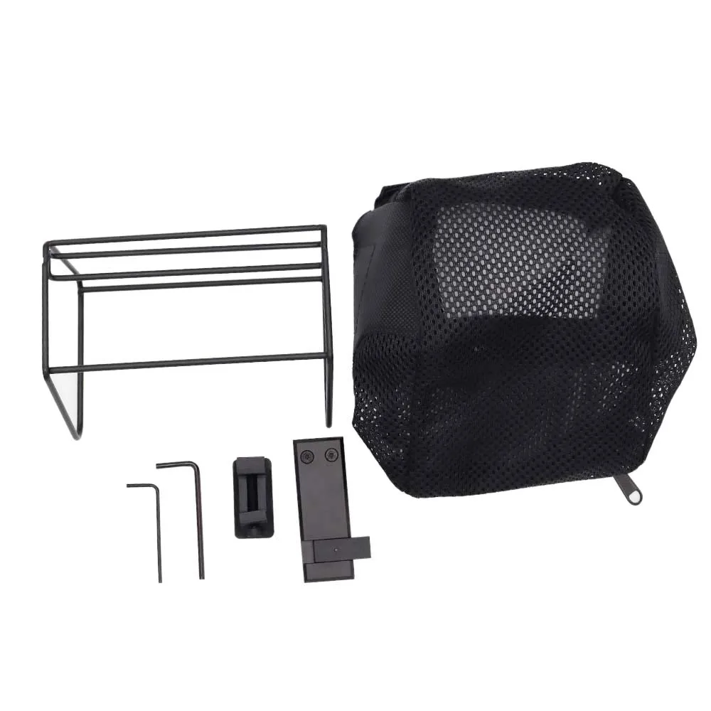 Bolsa recolectora de malla de nailon negra