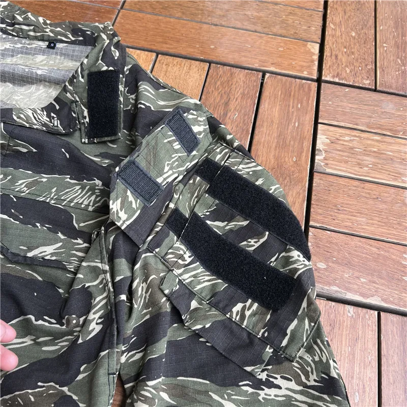 Camuflaje G3 tigre rayas ripstop resistente a arañazos táctica - imagen 4