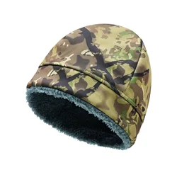Gorra táctica térmica con patrón de camuflaje biomimético
