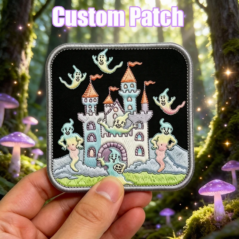 Parche personalizado con gancho y bucle, termoadhesivo para DIY - imagen 3