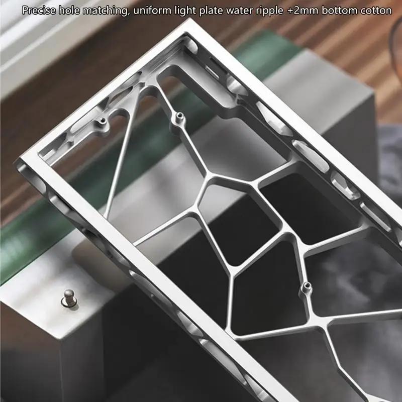 Carcasa GH60 de aluminio y metal para teclado mecánico ventilado