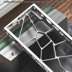 Carcasa GH60 de aluminio y metal para teclado mecánico ventilado