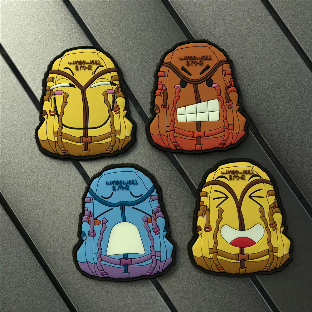 Set 12 parches PVC zodiaco luminosos para mochila y chaleco táctico - imagen 2