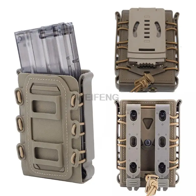 Porta cargadores MOLLE 5.56/7.62mm AR-15/M4/AK - liberación rápida - imagen 3