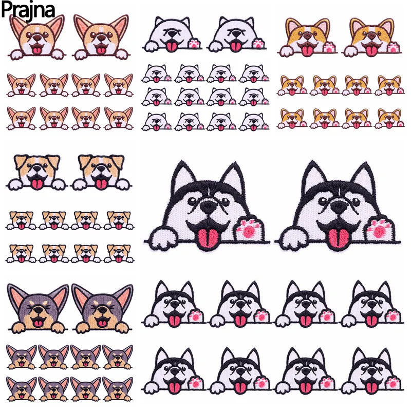 Parche perro autoadhesivo dibujo infantil para ropa - imagen 4
