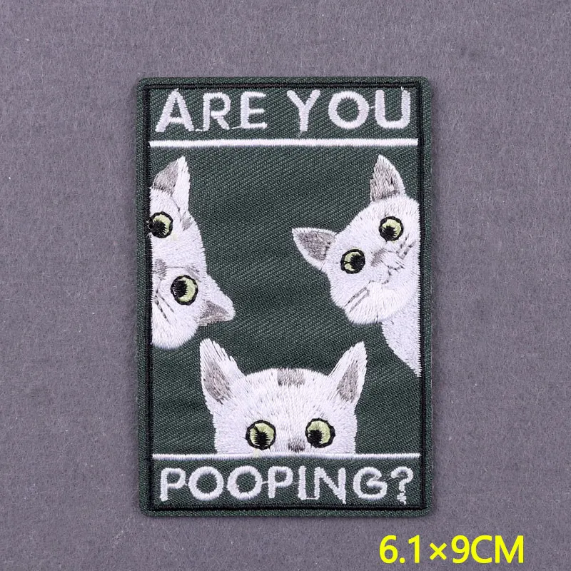 Parche moral gato tarot – Bordado para chaleco MOLLE - imagen 2