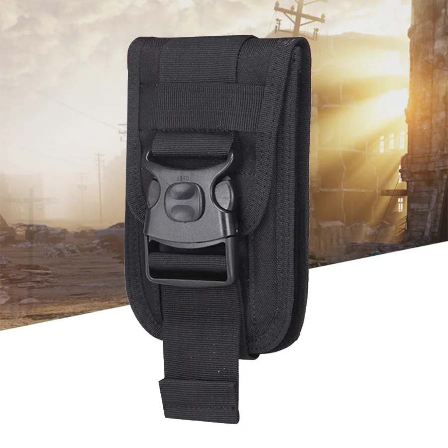 Riñonera táctica MOLLE para teléfono móvil outdoor, colgante