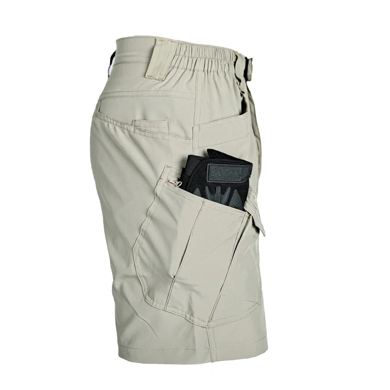 Pantalones cargo cortos tácticos impermeables hombre verano - imagen 3