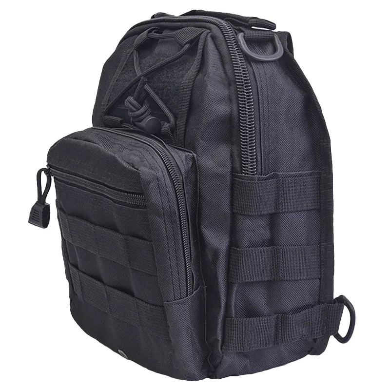 Bolsa táctica outdoor con correa de hombro para senderismo y viaje