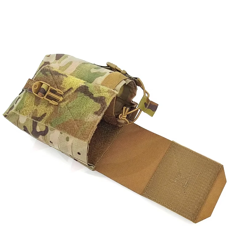 Bolsa radio táctica MOLLE para walkie talkie y cargadores Airsoft - imagen 2