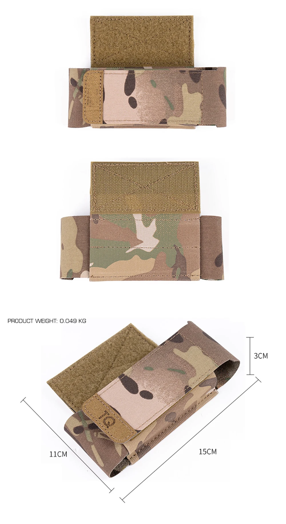 Estuche táctico para organizar material médico