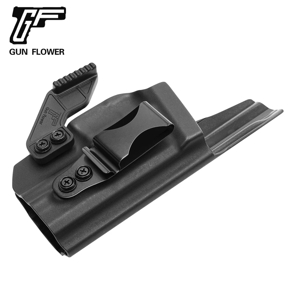Pistolera táctica IWB kydex con garra para Taurus TS9 oculta derecha - imagen 3