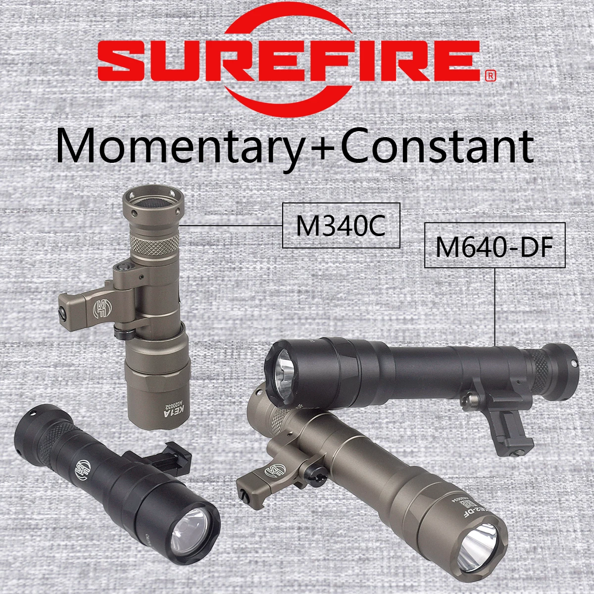 Surefire M600DF linterna táctica con interruptor remoto y Picatinny - imagen 5