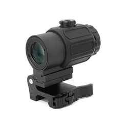 Lupa táctica G43 con mira e interruptor – Montaje STS QD riel 20mm