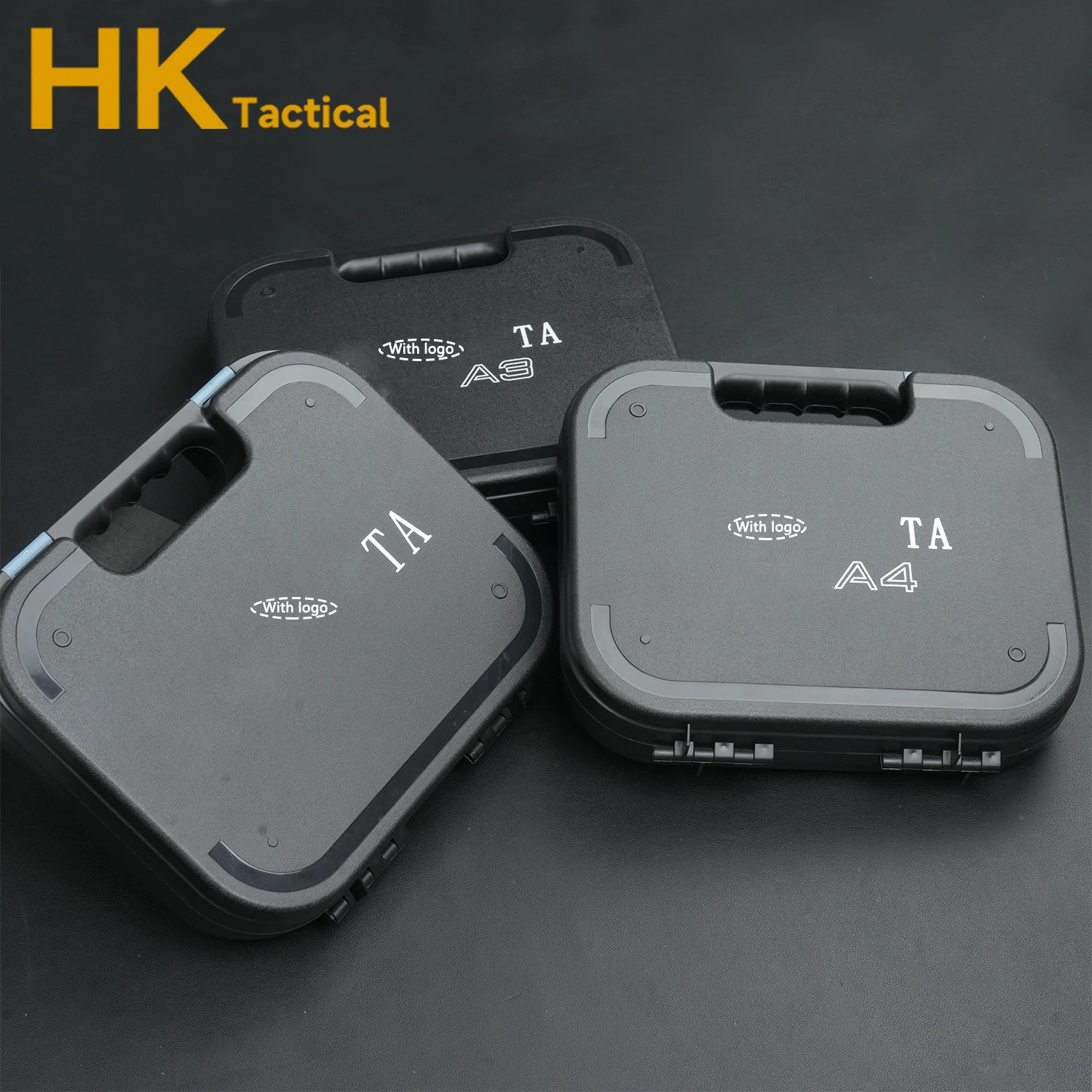 Estuche rígido táctico impermeable ABS con almohadilla de espuma - imagen 3