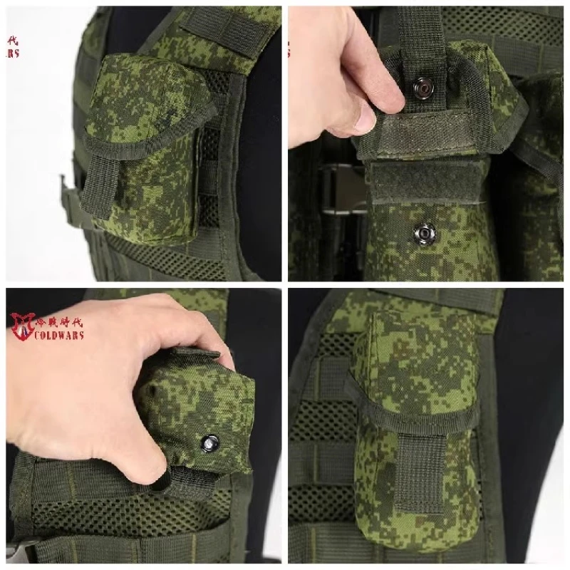 Bolsa táctica MOLLE verde para chaleco porta granada - imagen 2
