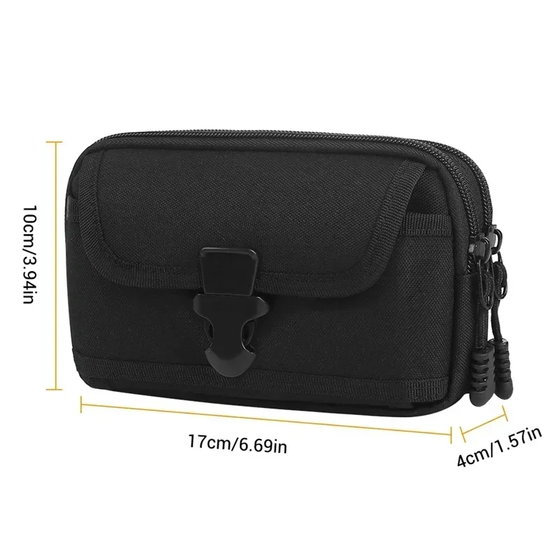 Bolsa táctica MOLLE impermeable para móvil y EDC - imagen 5