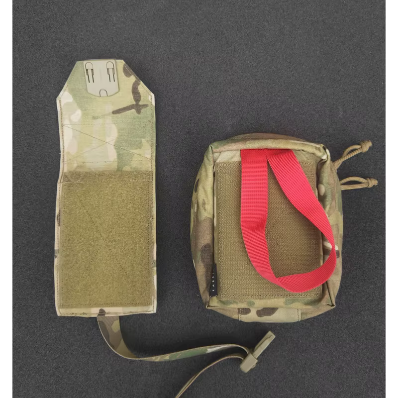 Bolsa médica táctica vertical liberación rápida con cubierta - imagen 4