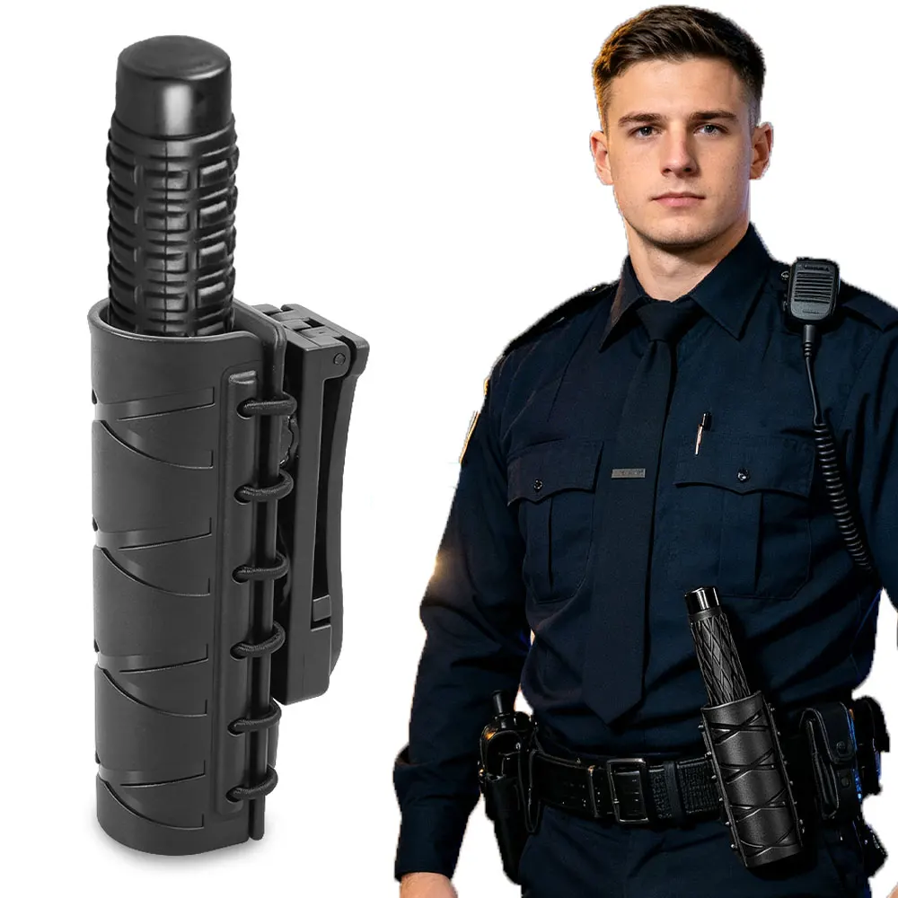Funda táctica MOLLE de nailon para linterna con rotación 360 - imagen 3