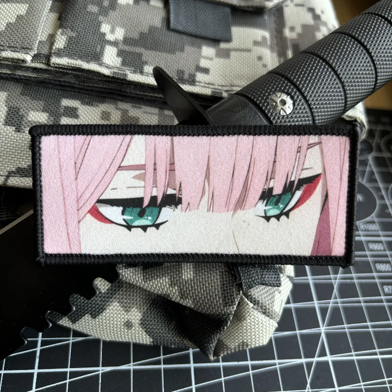 Parche táctico velcro Zero Two – Darling in the Franxx anime - imagen 5