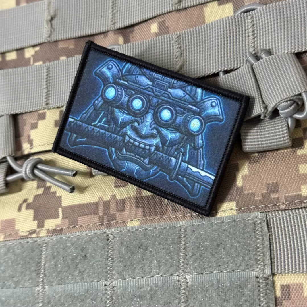 Morale Ronin Warrior Parche táctico con velcro para ropa