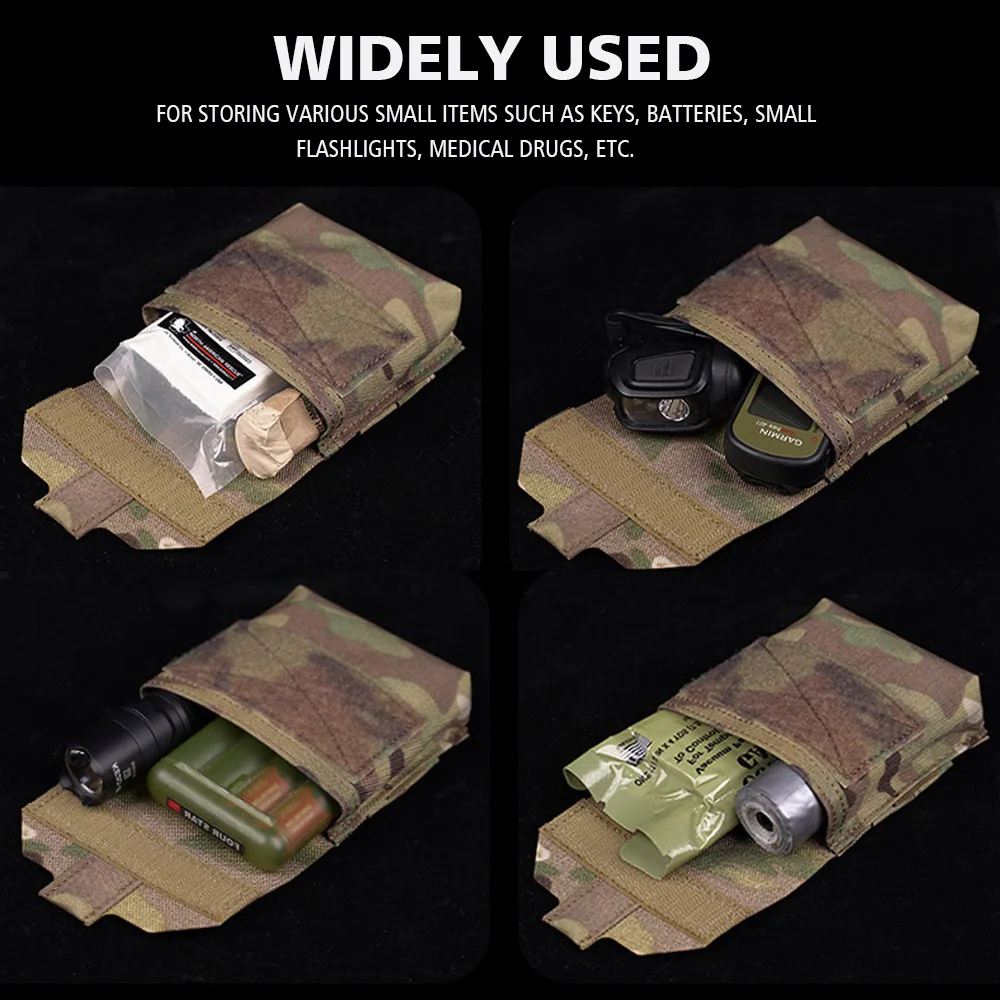 Detalle del sistema Molle en bolsa táctica
