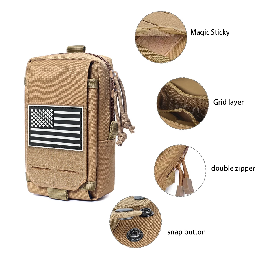 Bolsa para teléfono integrada y acceso rápido