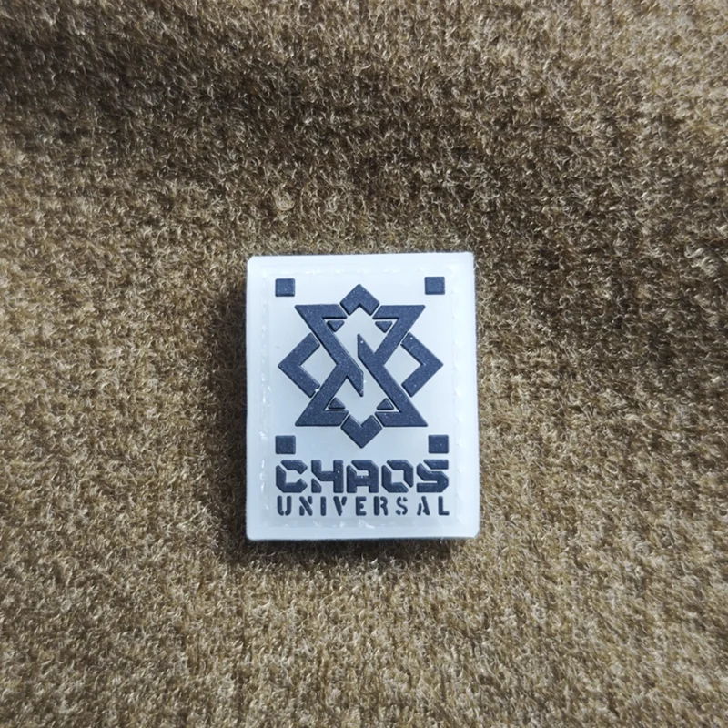 Parche aplicado en chaleco táctico