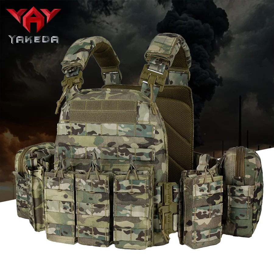 Chaleco Táctico YAKEDA MOLLE Liberación Rápida para Entrenamiento - imagen 2