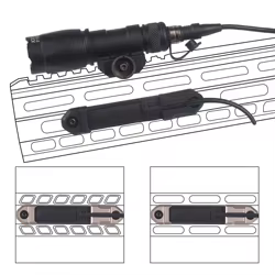 Linterna táctica Surefire M600 con riel Picatinny 20mm para arma de caza